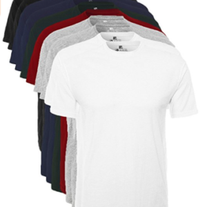 Lower East Herren T-Shirt mit Rundhalsausschnitt, 10er Pack