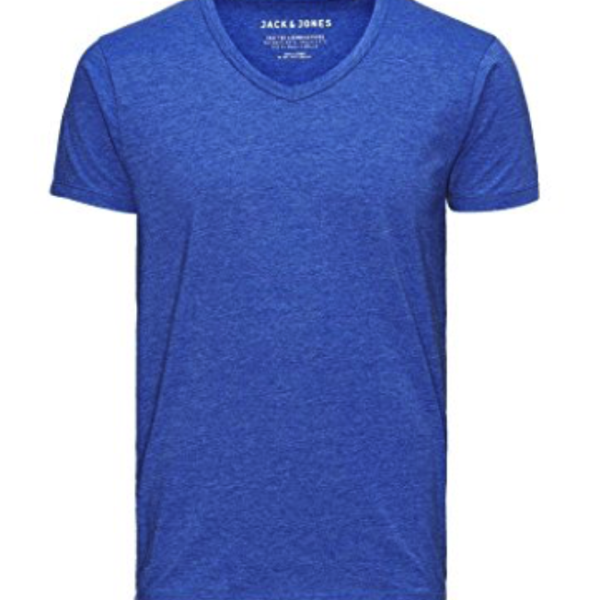 ACK & JONES Herren T-Shirt Basic V-neck