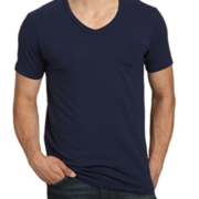 ACK & JONES Herren T-Shirt Basic V-neck